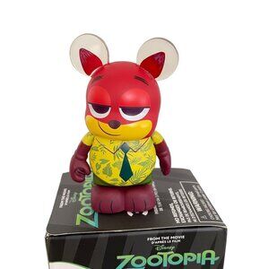 Disney Store Zootopia Nick Wilde Fox Vinylmation 3” Figure